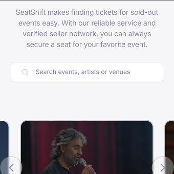 SeatShift ticketplatform — hoe het werkt
